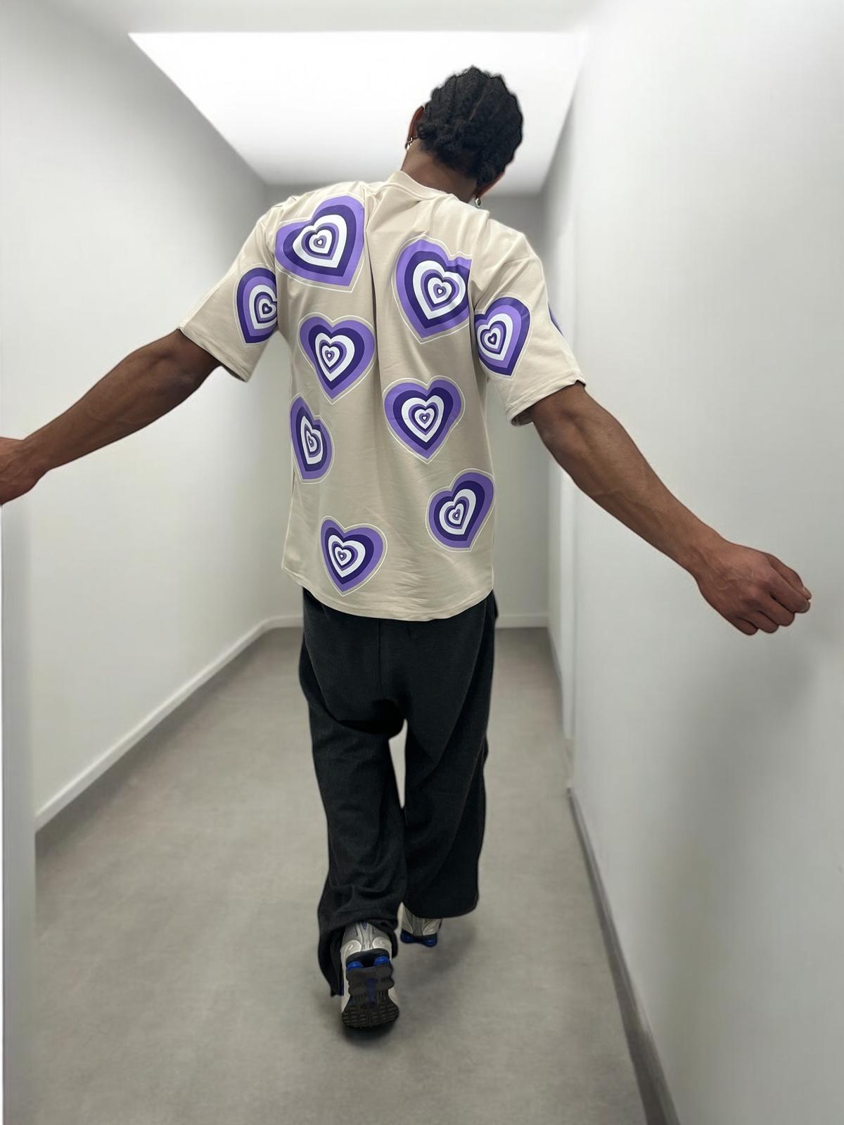 T-shirt Coeur