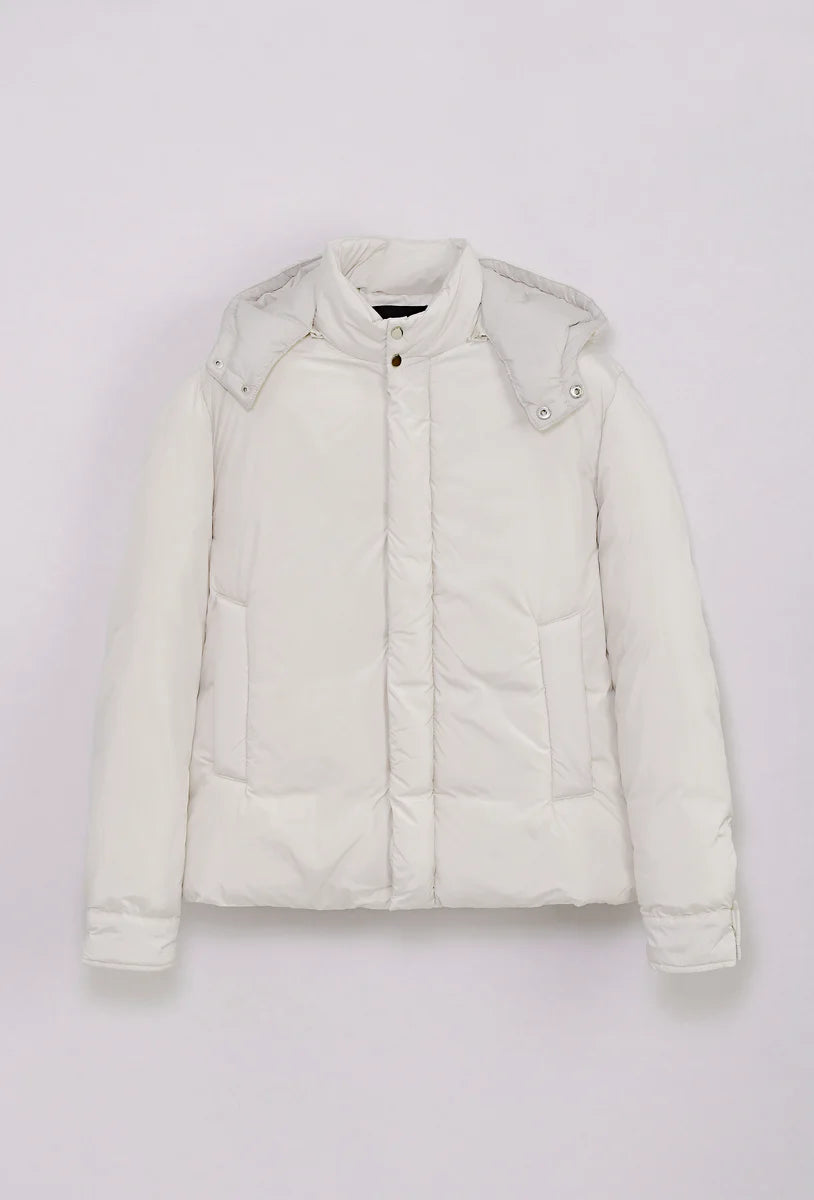 DOUDOUNE BLANC CASSÉ