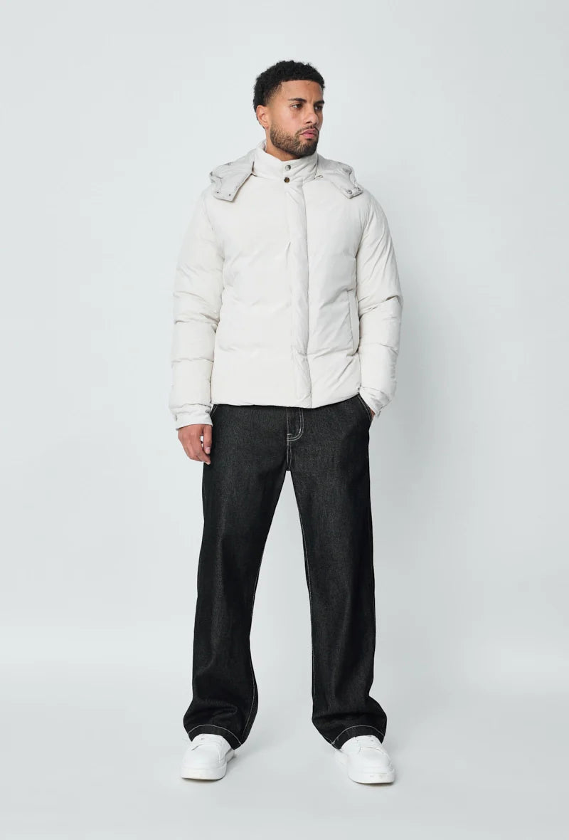 DOUDOUNE BLANC CASSÉ